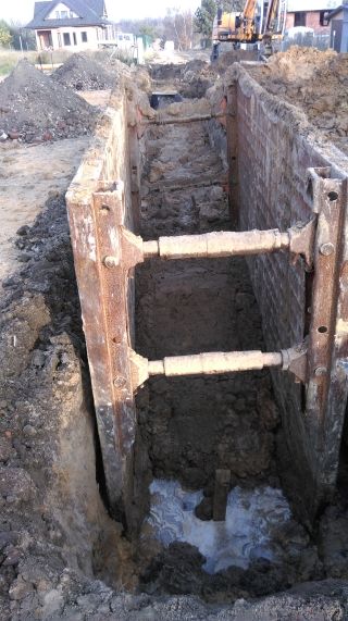 Kanalizacja Jastrząb gm Poraj